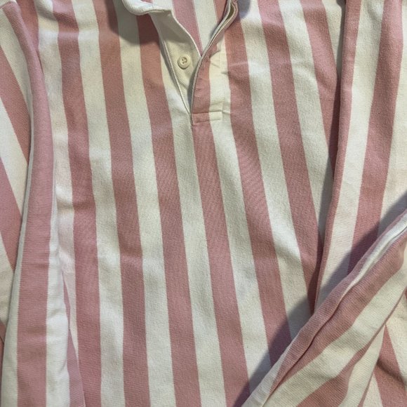 Rowing Blazers Pink-striped Soccer/Rugby Shirt - Picture 7 of 13